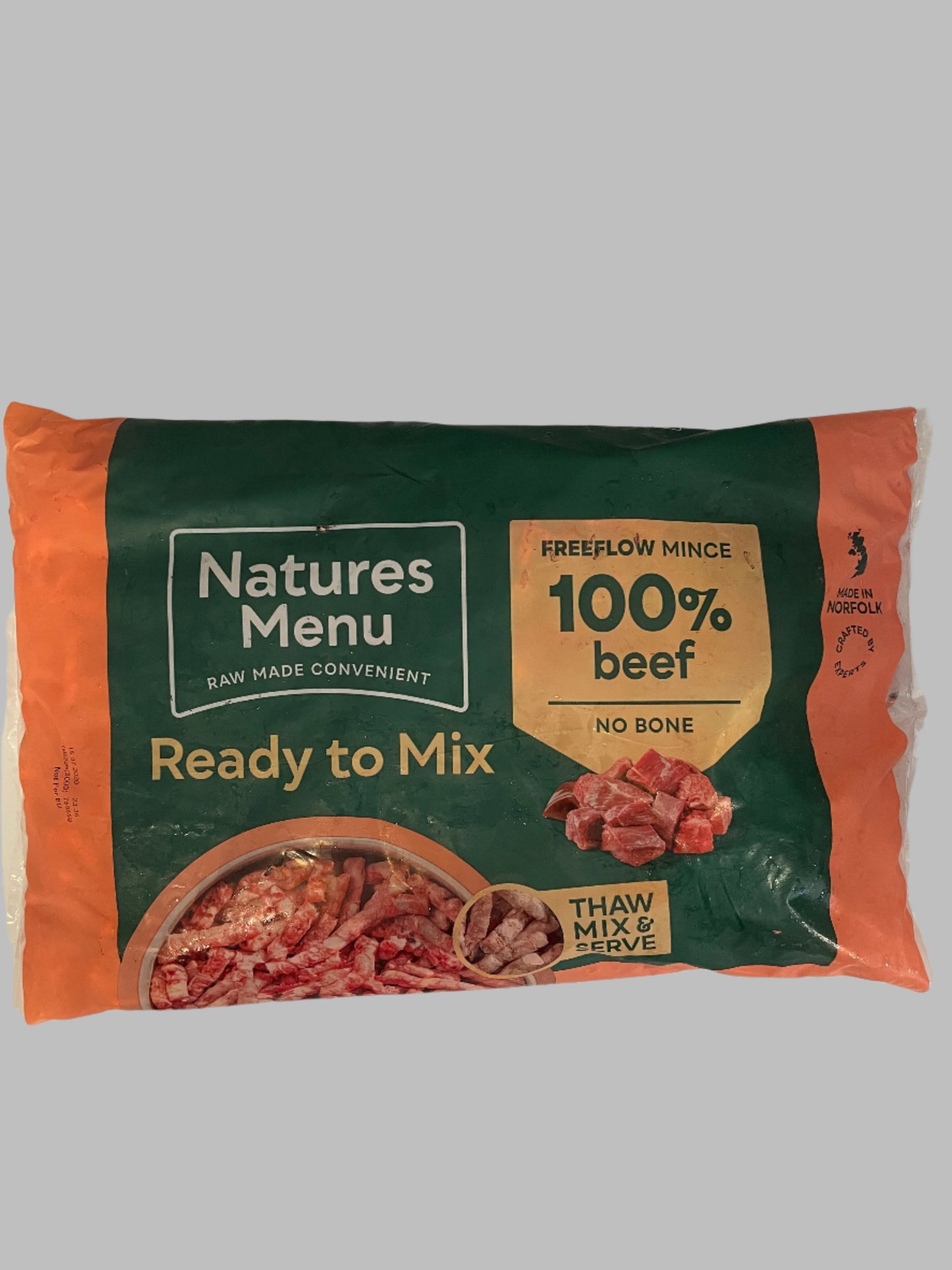 Natures Menu Free Flow Mince 2kg