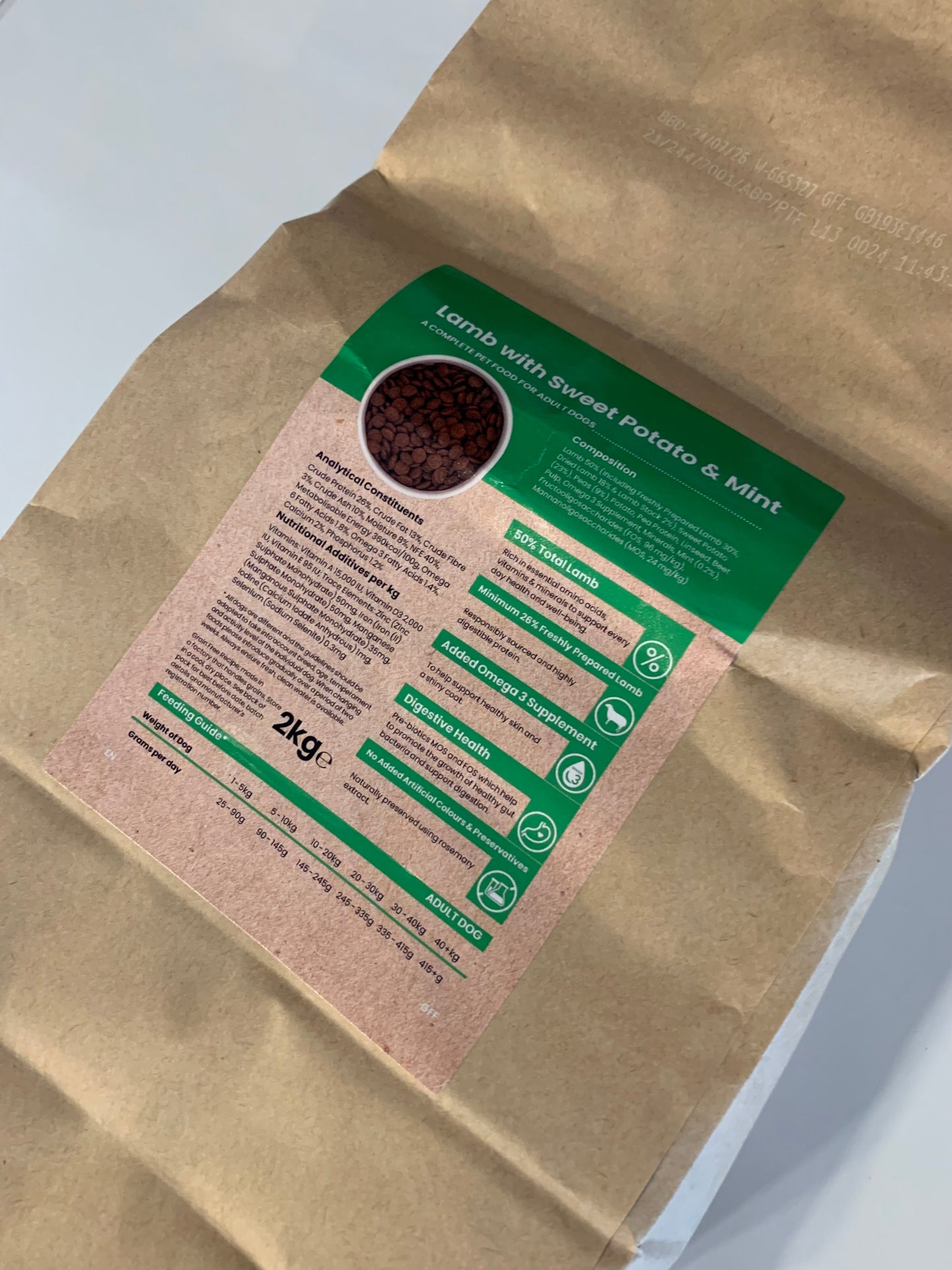 grain free dog food, dry dog food, best dry dog food uk, back side