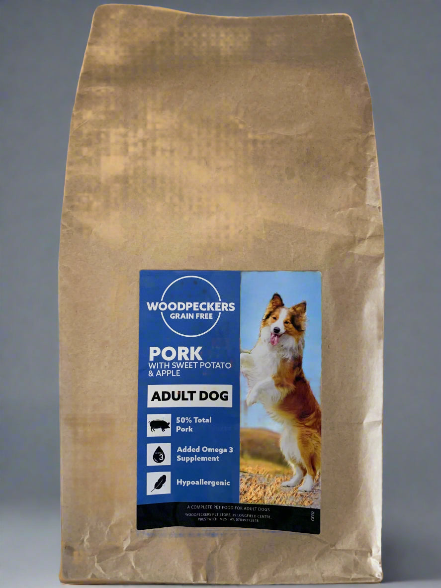 grain free dog food, dry dog food, best dry dog food uk, front side