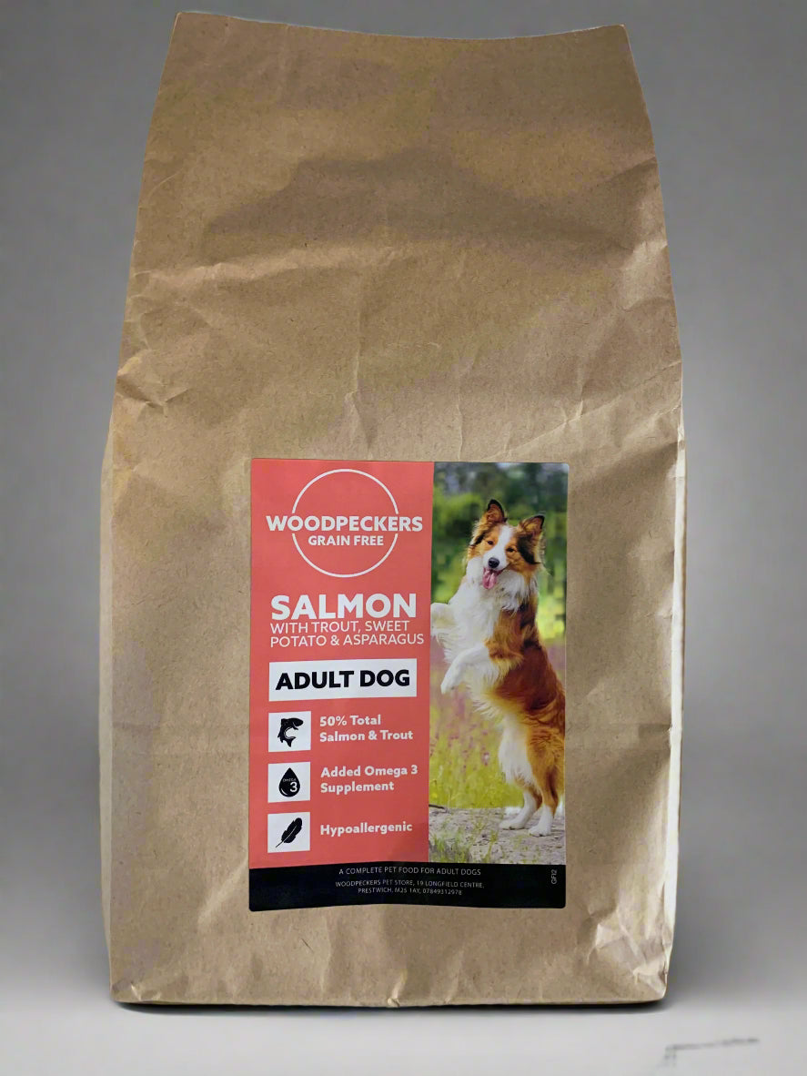 grain free dog food, dry dog food, best dry dog food uk, front side