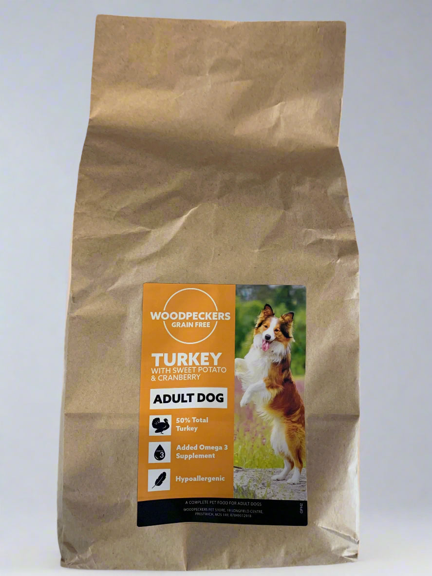 grain free dog food, dry dog food, best dry dog food uk, front side