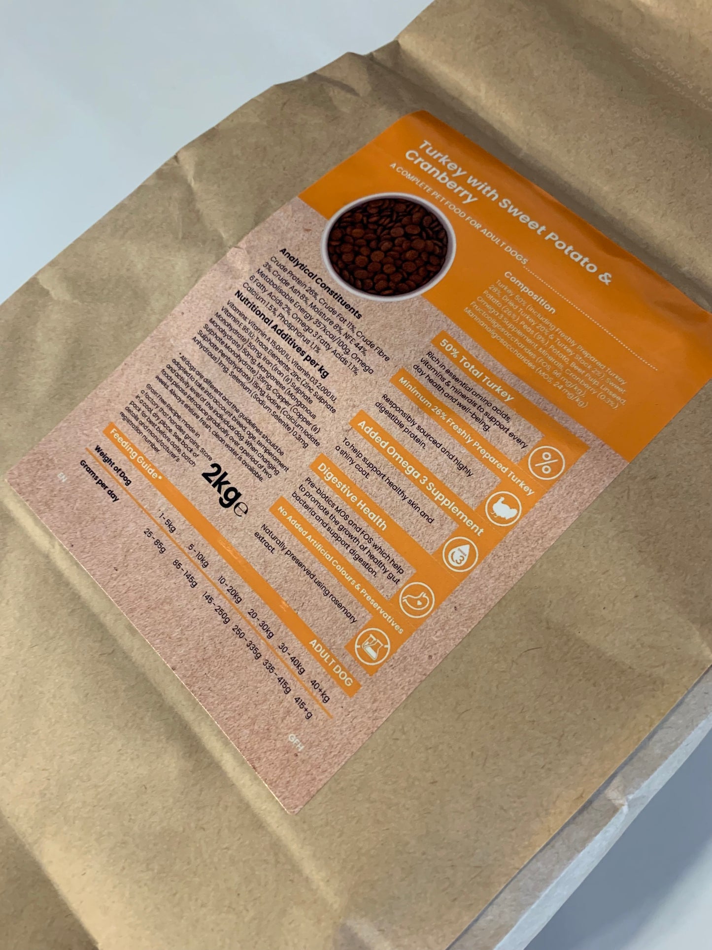grain free dog food, dry dog food, best dry dog food uk, back side