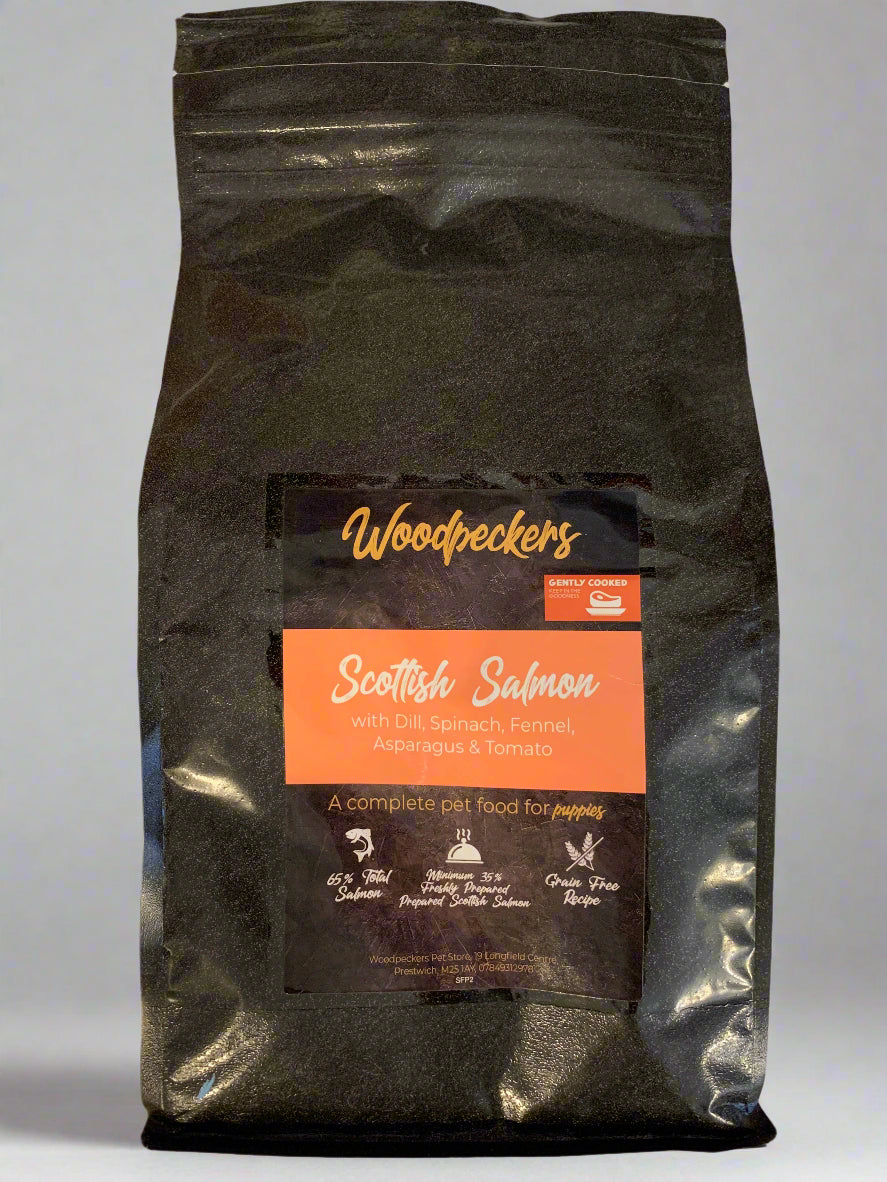superfood dog food, hypoallergenic dog food grain free dog food, dry dog food, best dry dog food uk, front side