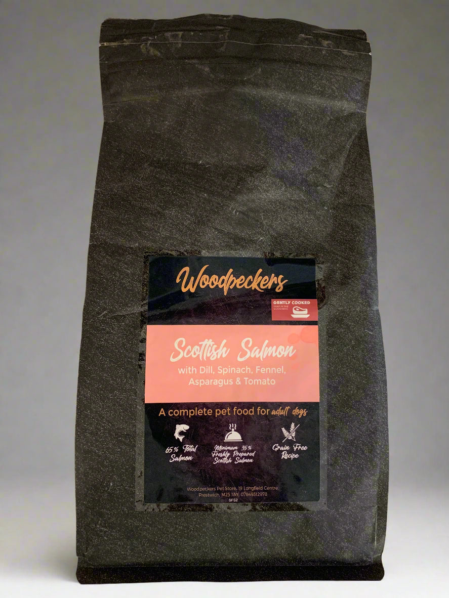 superfood dog food, hypoallergenic dog food grain free dog food, dry dog food, best dry dog food uk, front side