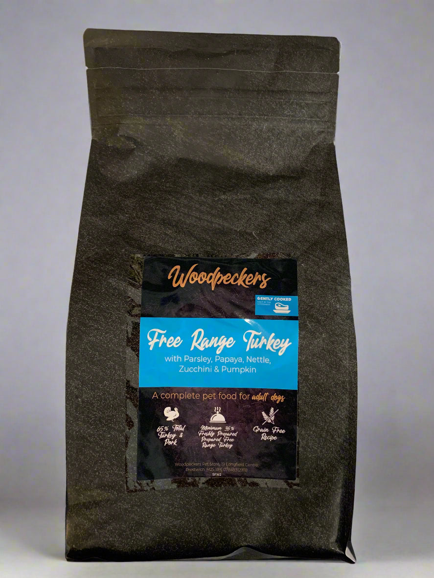superfood dog food, hypoallergenic dog food grain free dog food, dry dog food, best dry dog food uk, front side