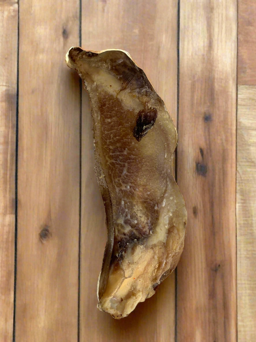 Large Moonbone Natural Dog Treat, Front Side