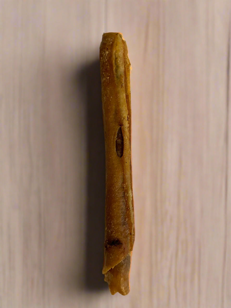 sausage roll, natural dog treats, front side