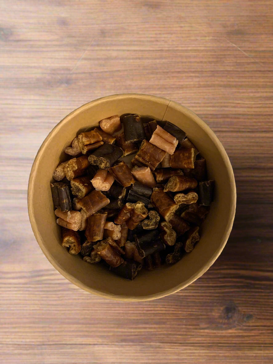 Doggy Mixture Natural Dog Treat, Front Side