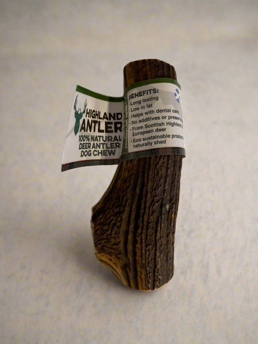 antler dog treat, antler dog treats, front side