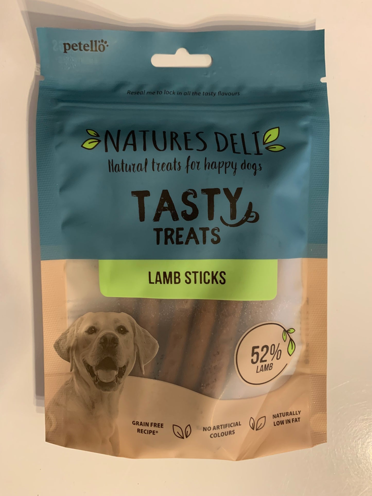Natures Deli Dog Treats, dog treat, dog treats, natural dog treats, front side