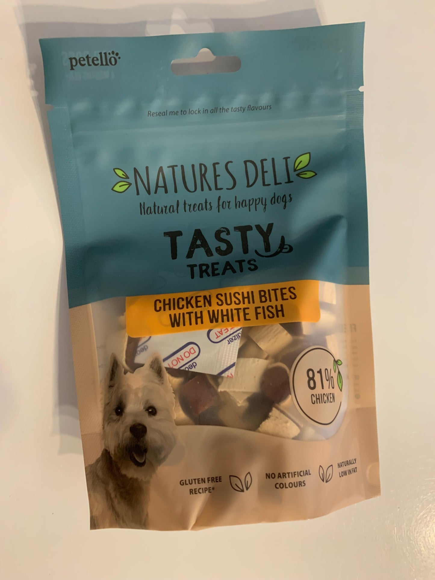 Natures Deli Dog Treats, dog treat, dog treats, natural dog treats, front side
