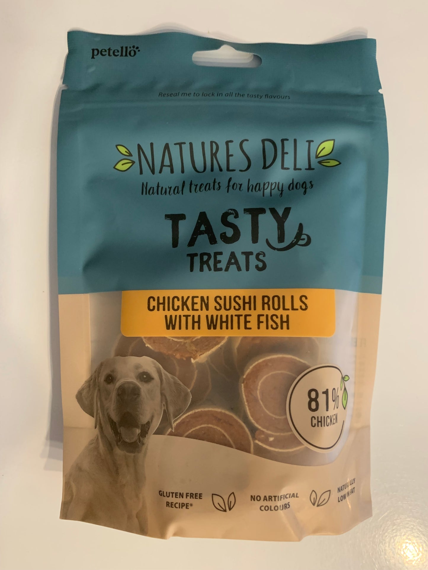 Natures Deli Dog Treats, dog treat, dog treats, natural dog treats, front side
