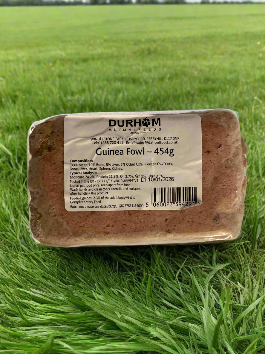 Durham Animal Feed Animal Mince, raw dog food, raw food for dogs, front side