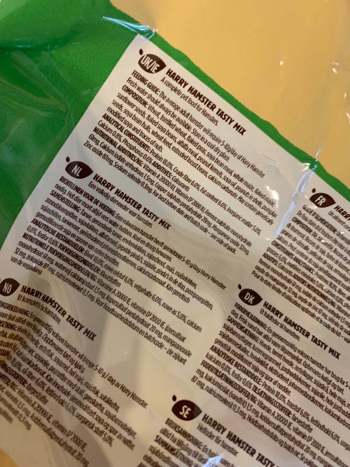 Harry Hamster Food 700g