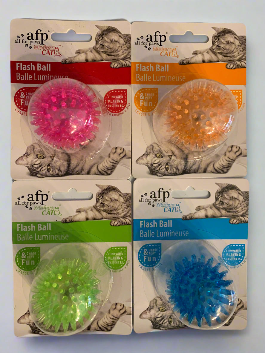 All For Paws Flash Ball Cat Toy, cat toys, jelly cat toys, front side