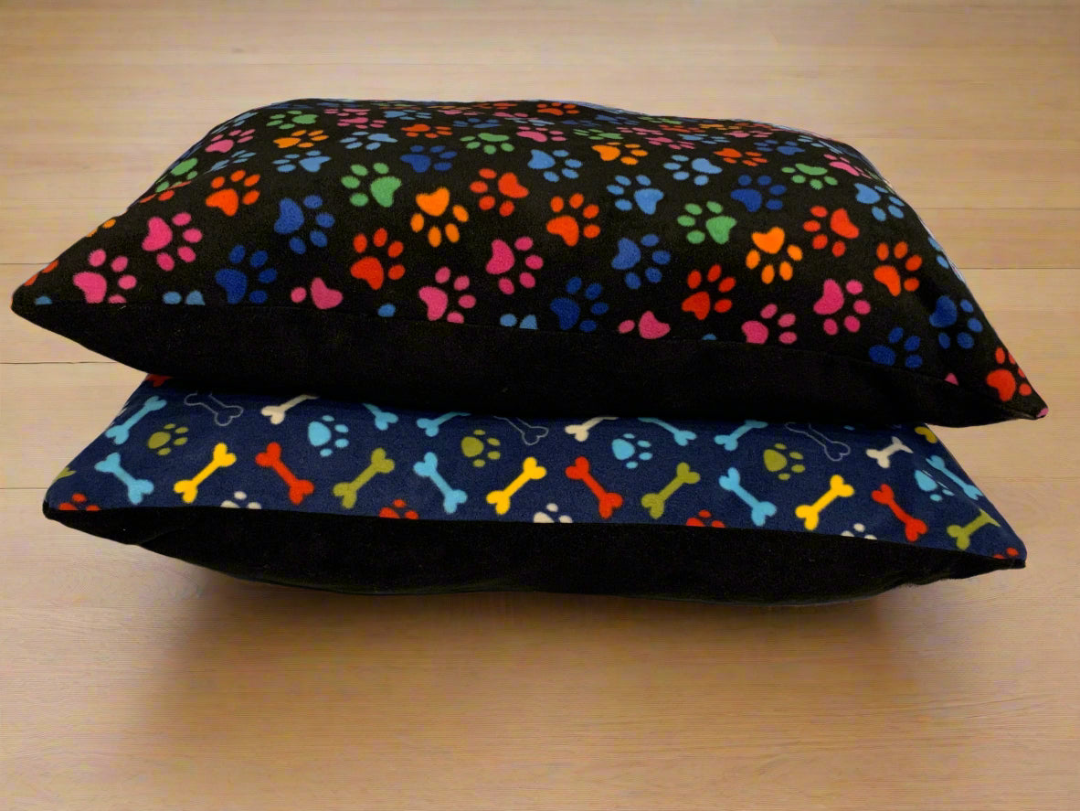 woodpeckers fleece cushion, dog bed, dog beds, collection side