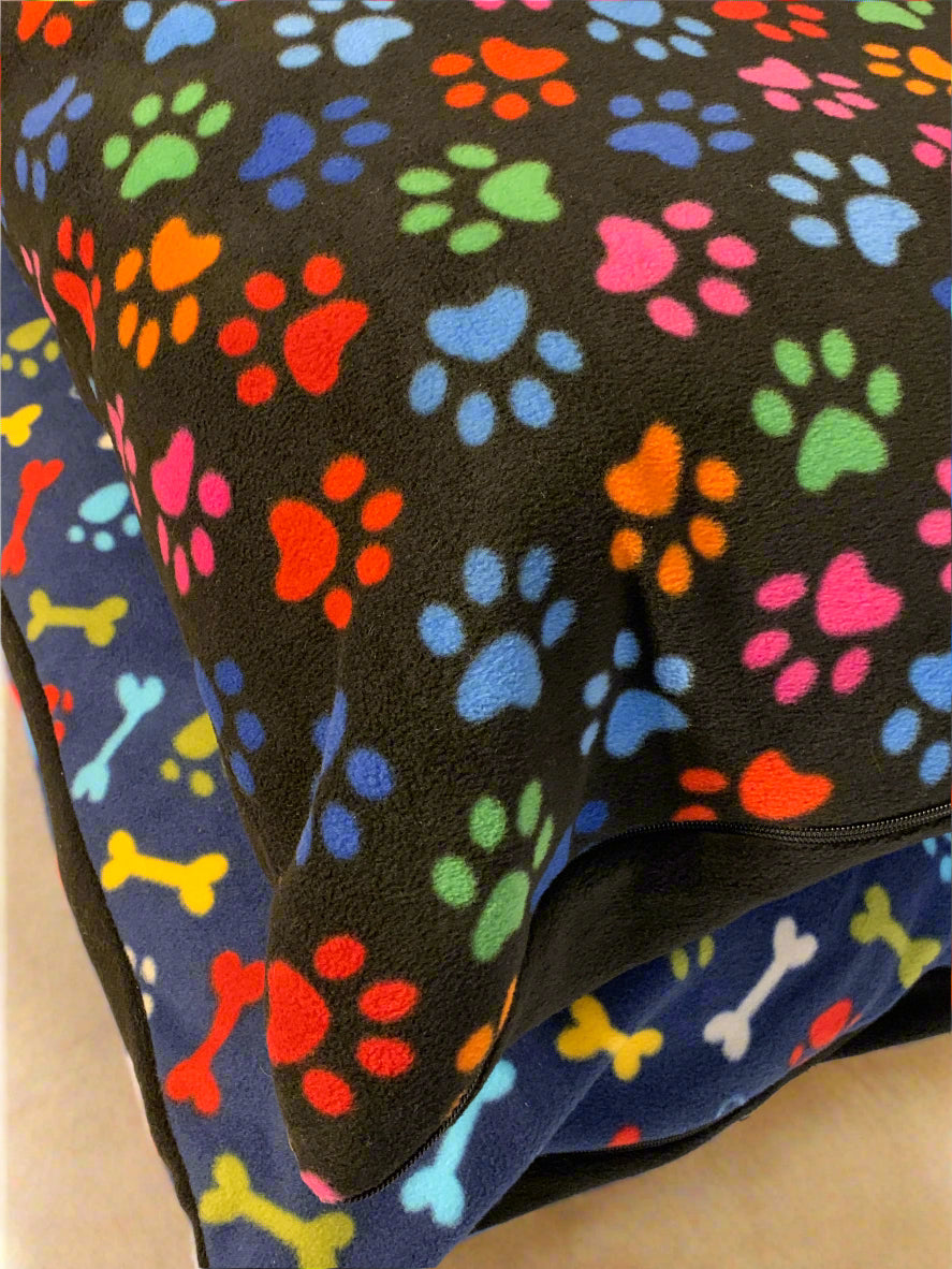 woodpeckers fleece cushion, dog bed, dog beds, collection right side