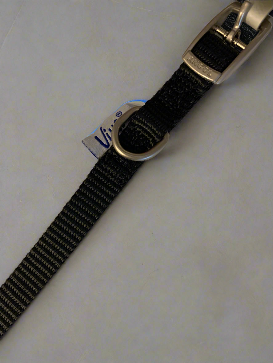 ancol nylon dog collar, dog collars, dog right side