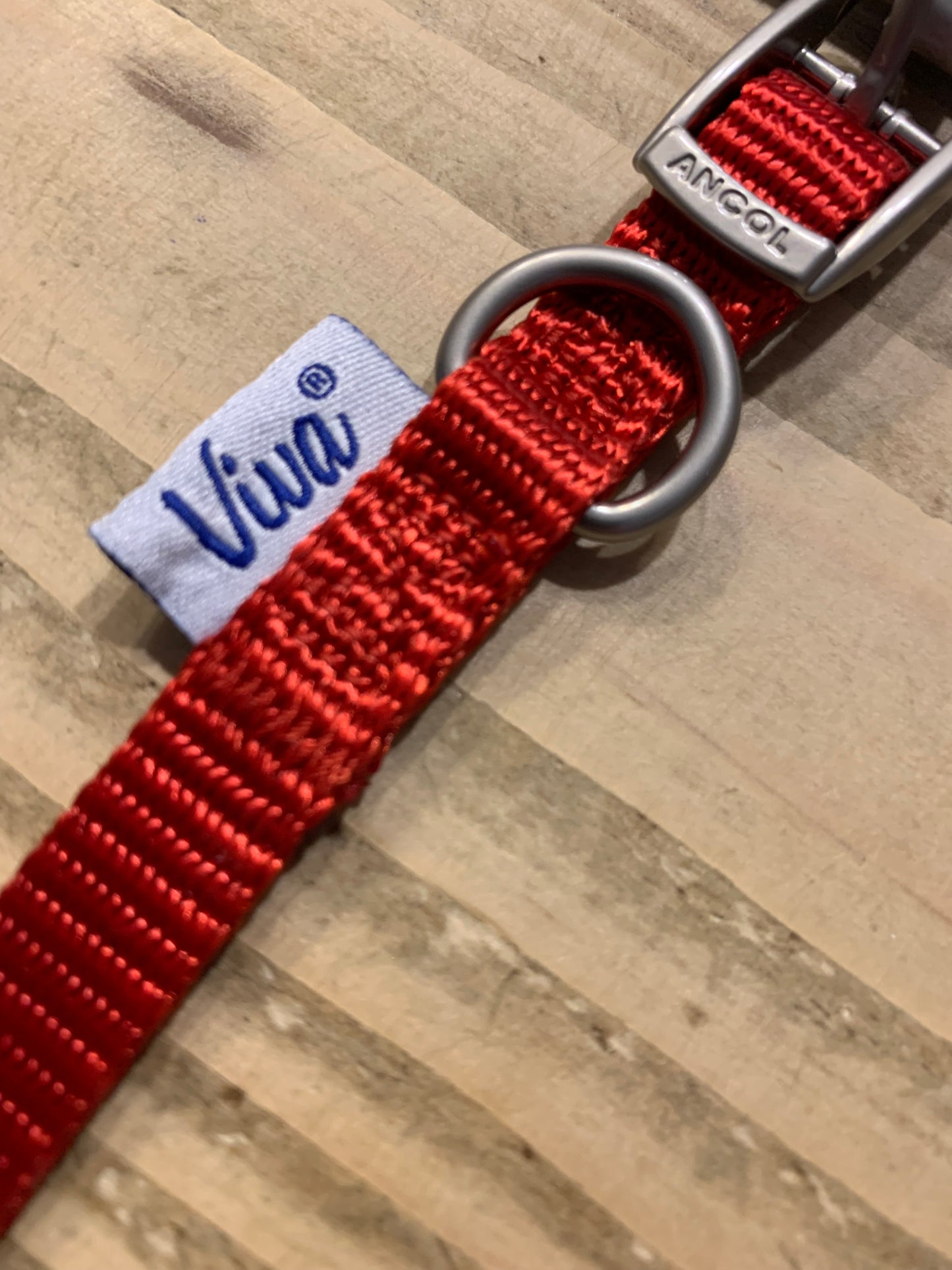 ancol nylon dog collar, dog collars, dog right side