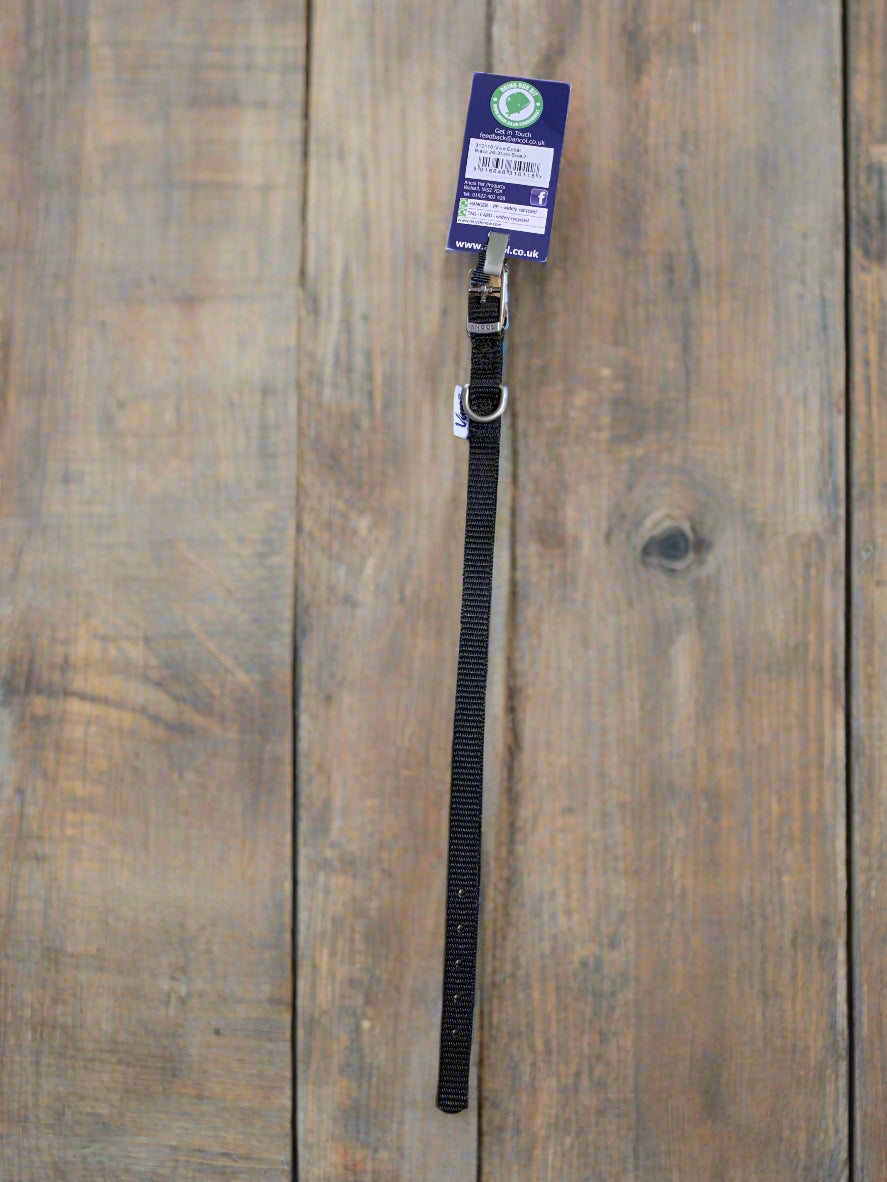 ancol nylon dog collar, dog collars, front side