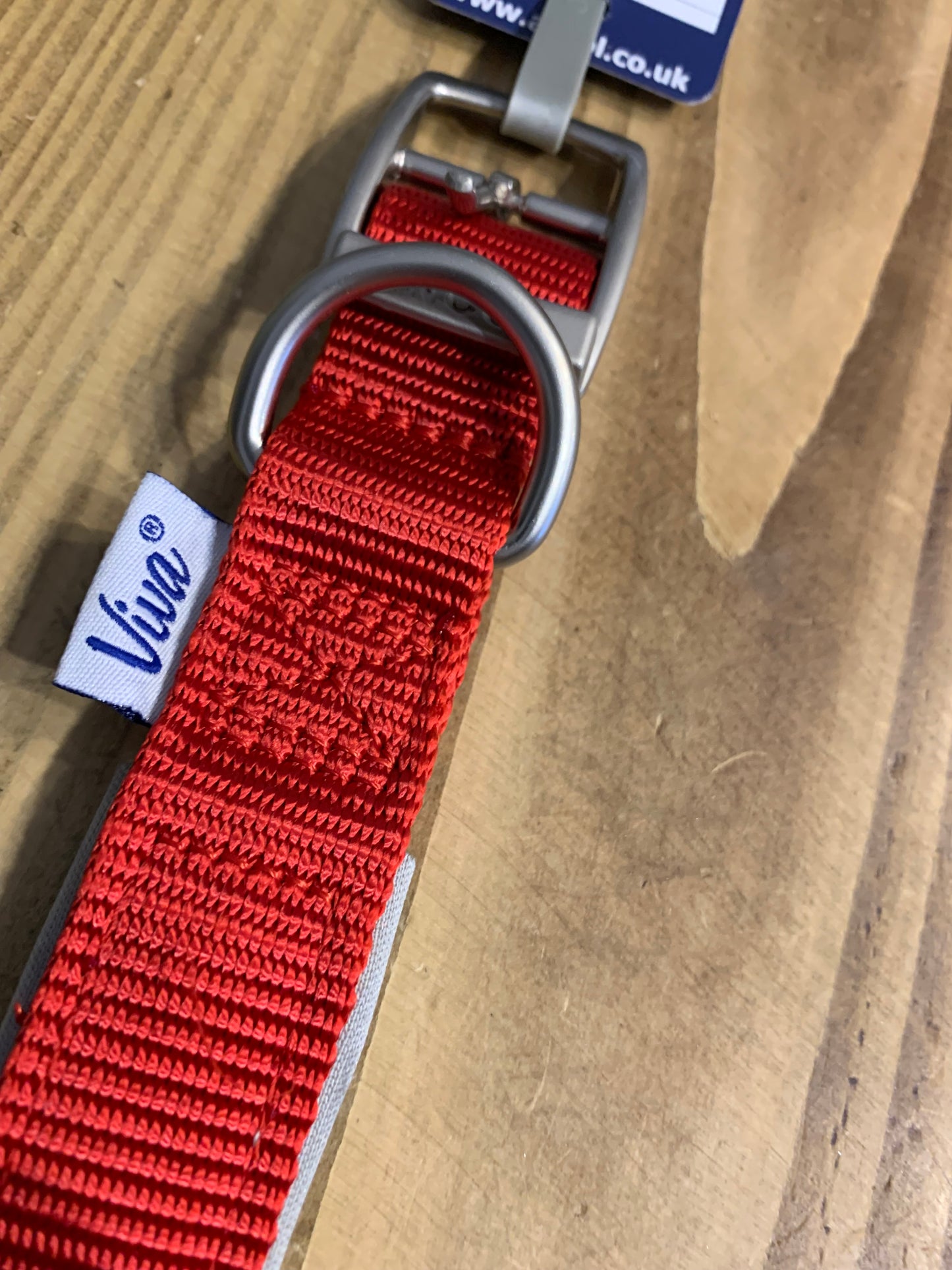 ancol nylon dog collar, dog collars, dog front side