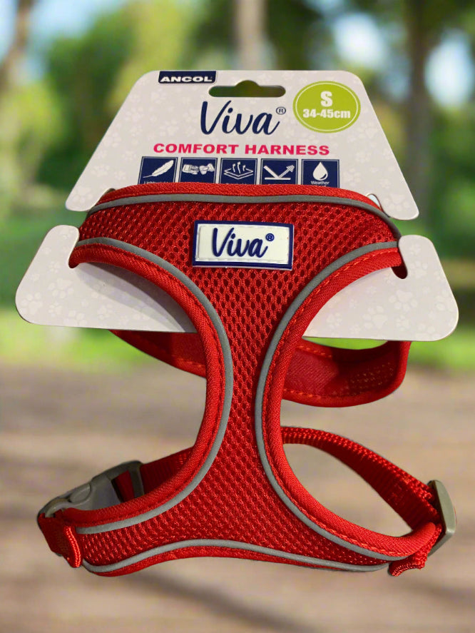 ancol comfort harness, dog harness, dog harness uk, front side