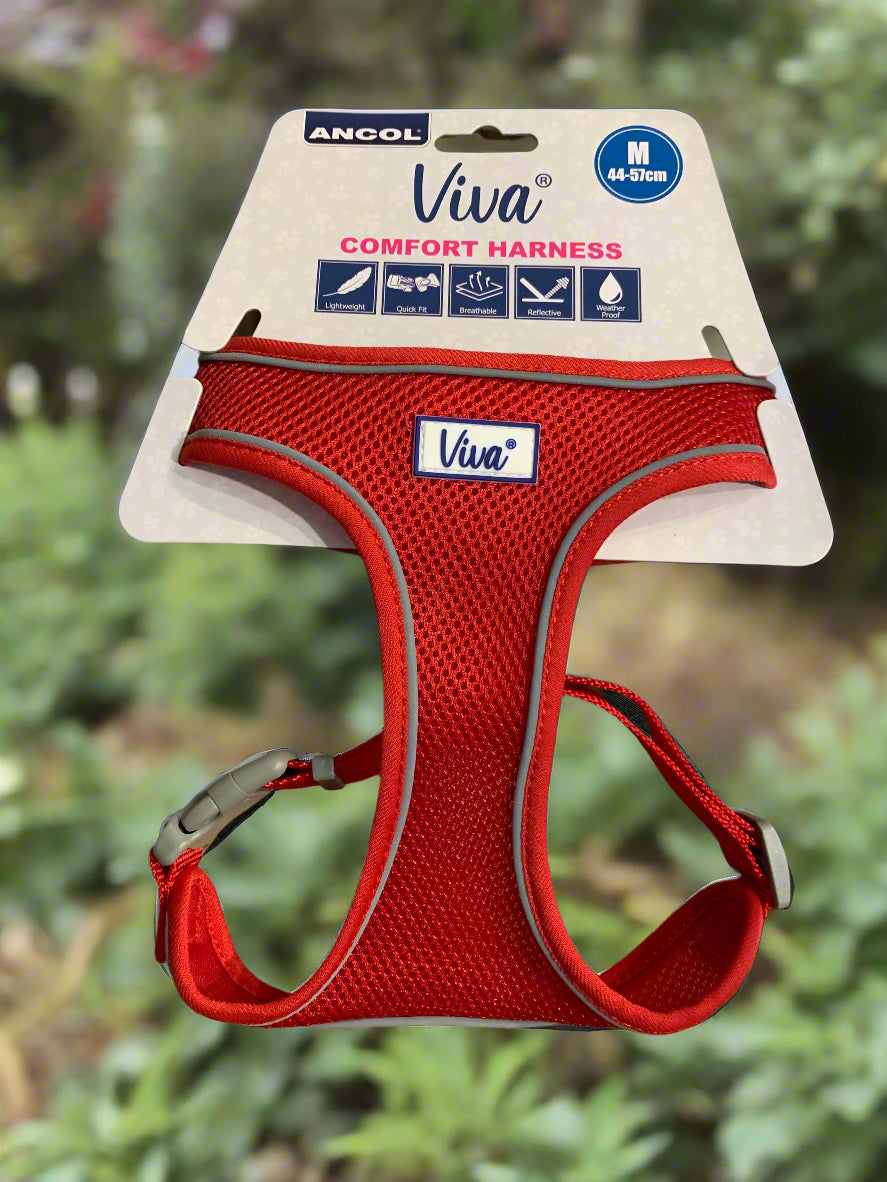 ancol comfort harness, dog harness, dog harness uk, front side