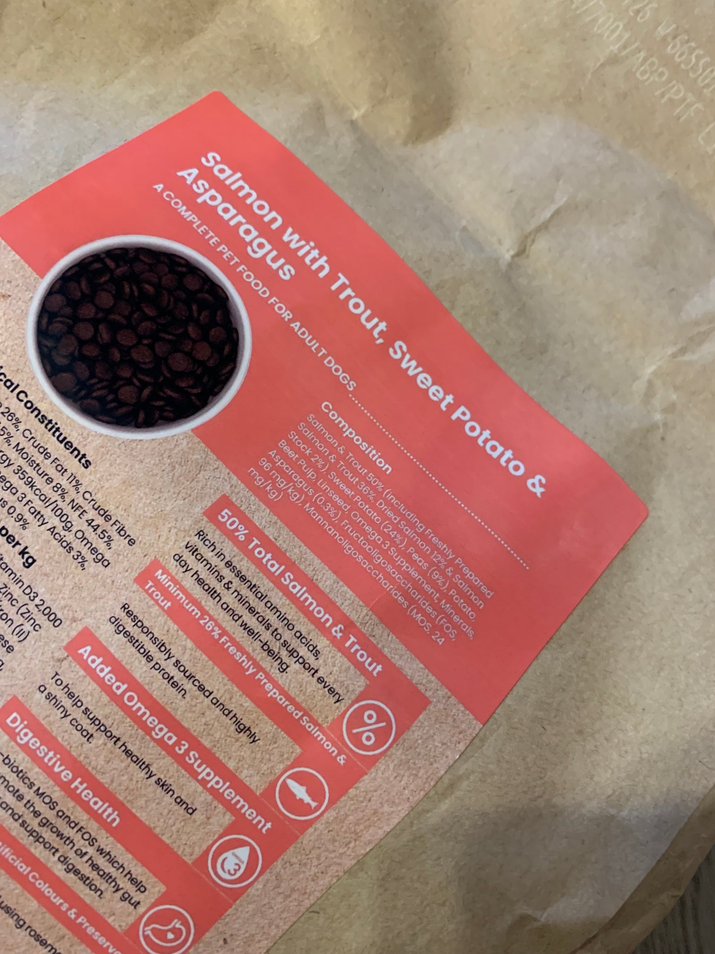 grain free dog food, grain free puppy dog food, dry dog food, best dry dog food uk, back side