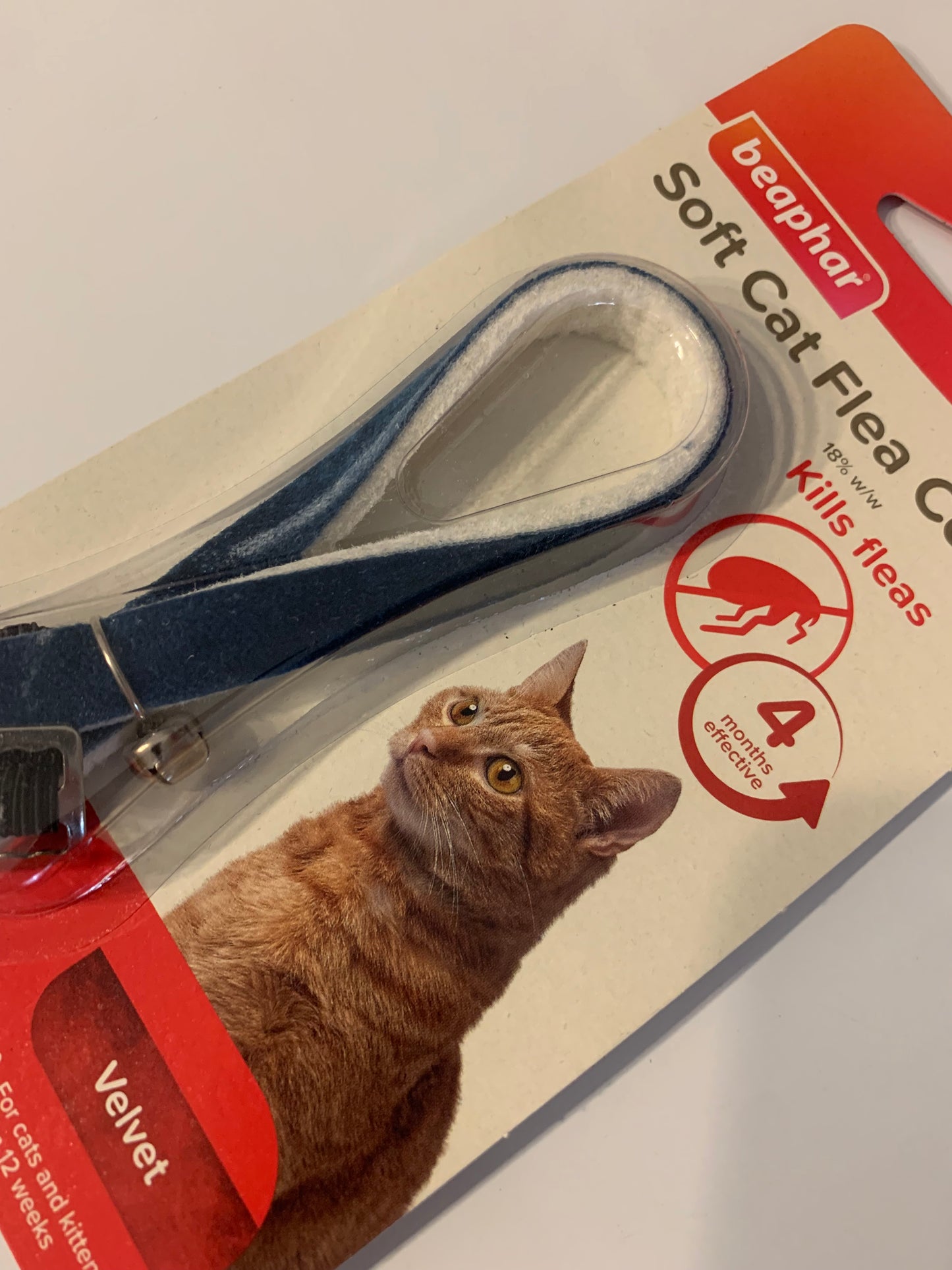 Beaphar Glitter Cat Flea Collar, Cat Collar, cat collars, front side