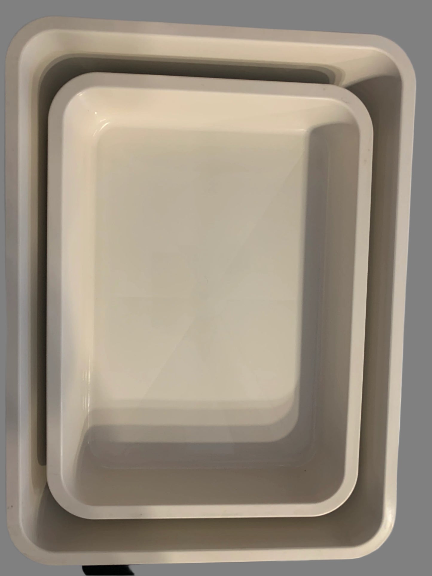 Animal Instincts Litter Tray, cat litter tray, cat litter tray with lid, cat litter wood pellets, collage side