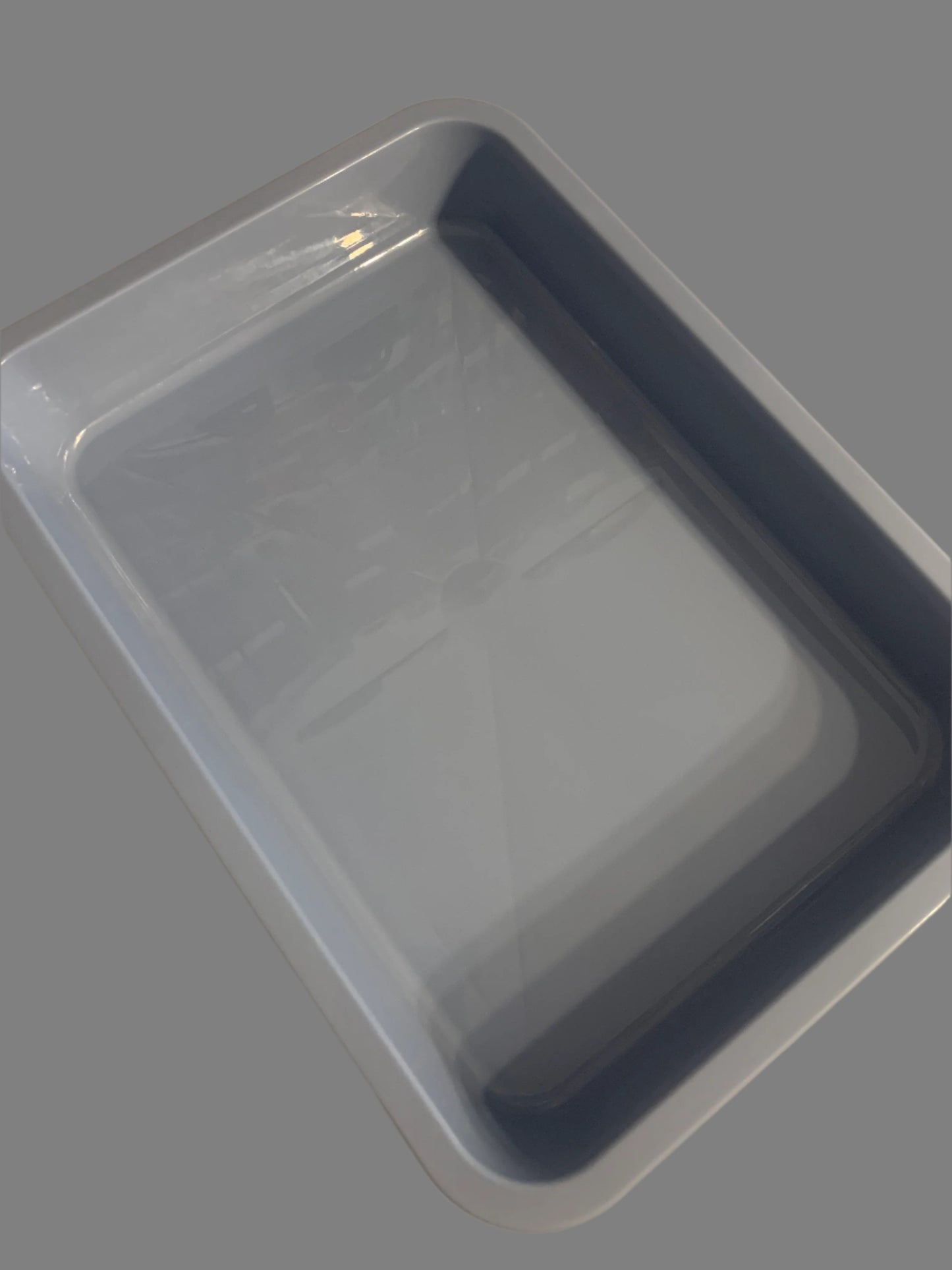 Animal Instincts Litter Tray small blue, cat litter tray, cat litter tray with lid, cat litter wood pellets, left side