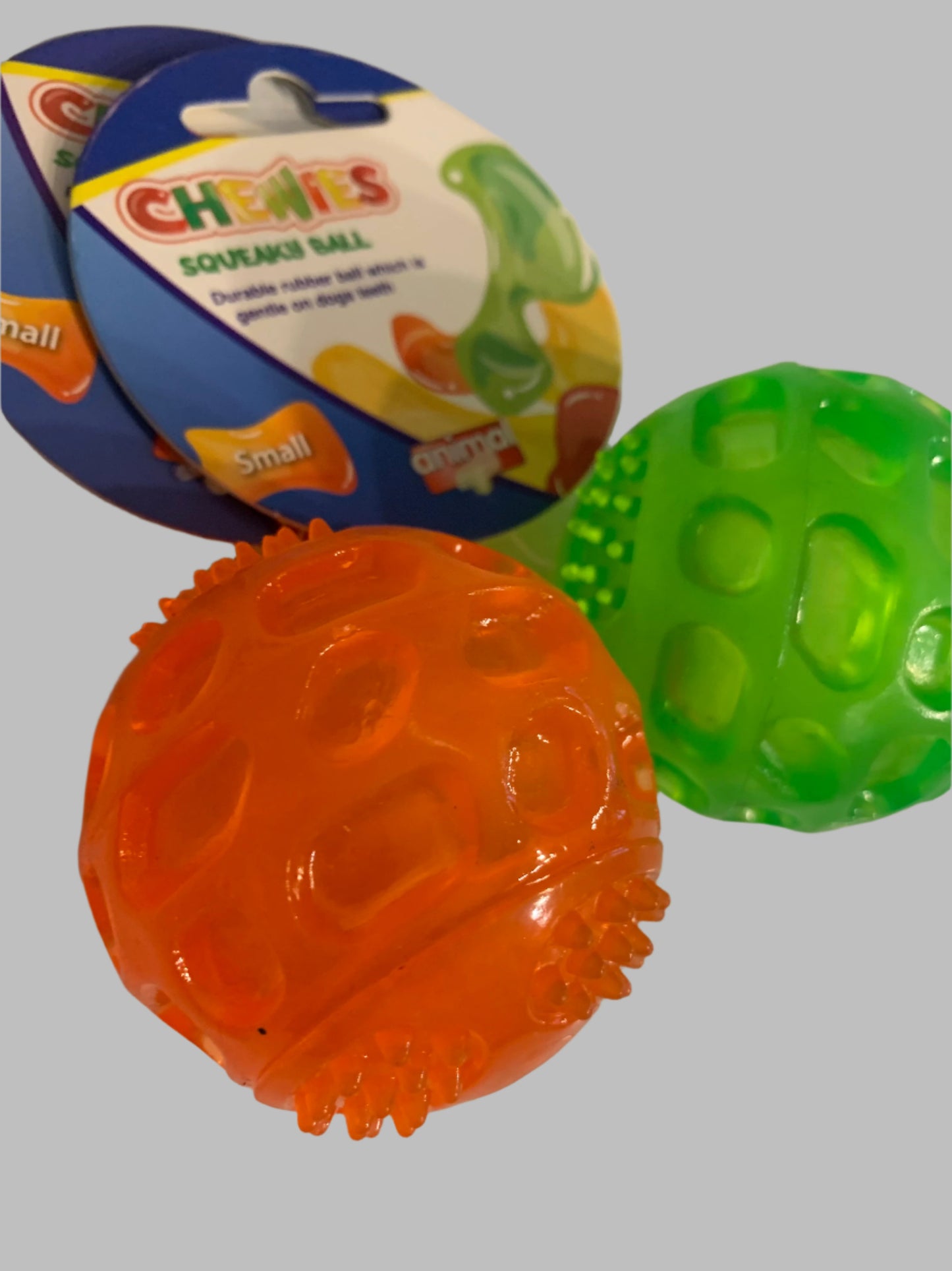 Animal Instincts Chewies Ball small, dog toys uk, dog toys amazon, left side