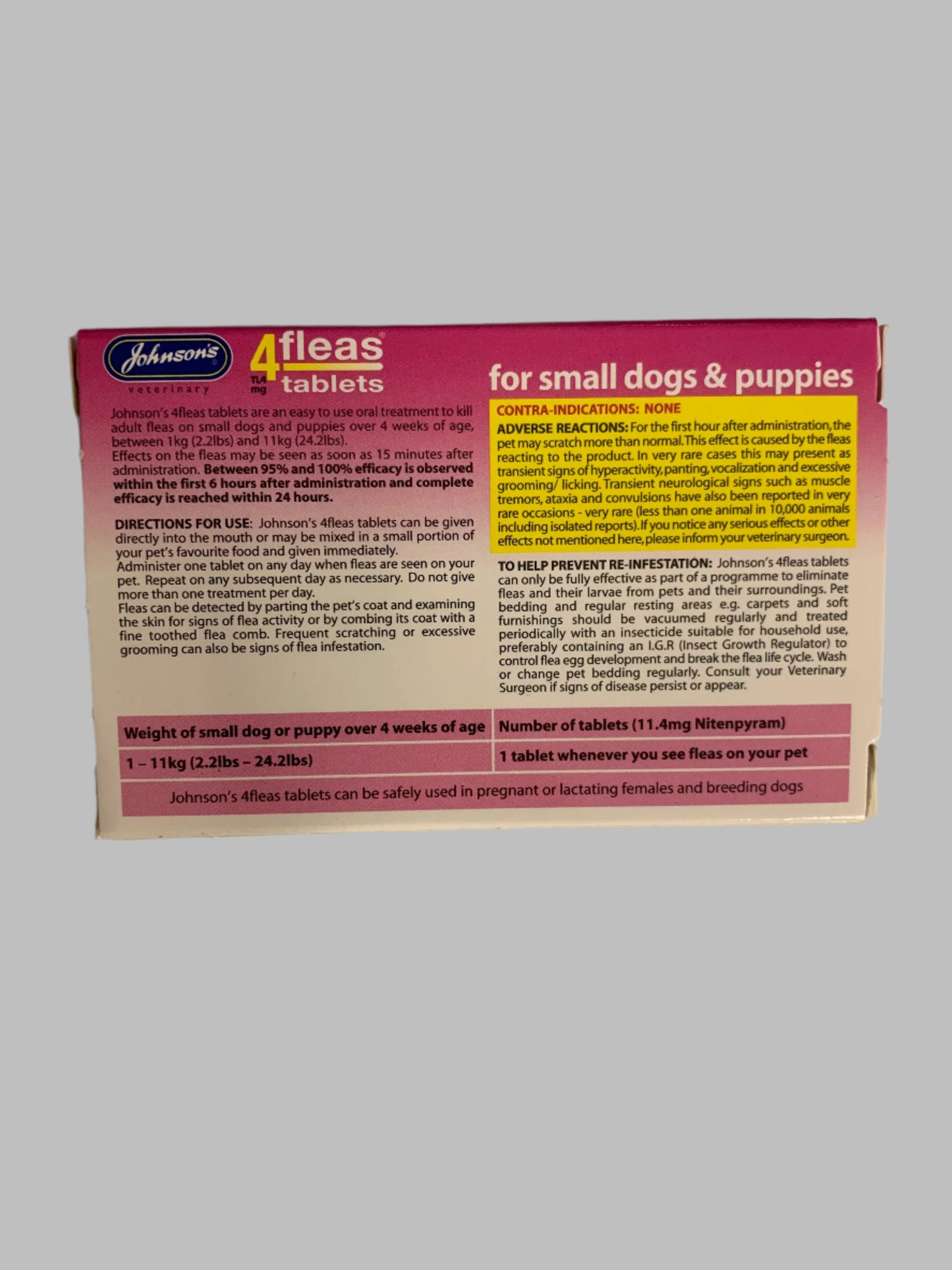 4fleas Dog Tablets