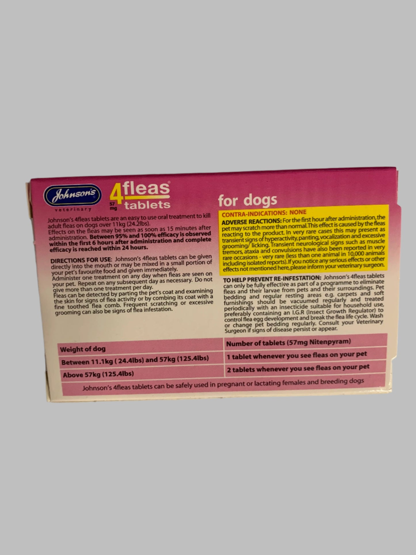 4fleas Dog Tablets