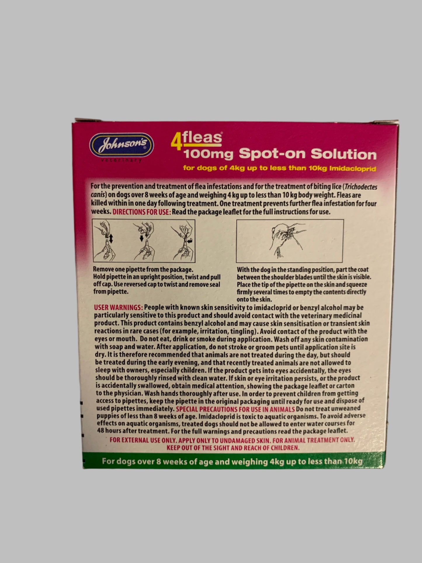 4fleas Spot On Dog