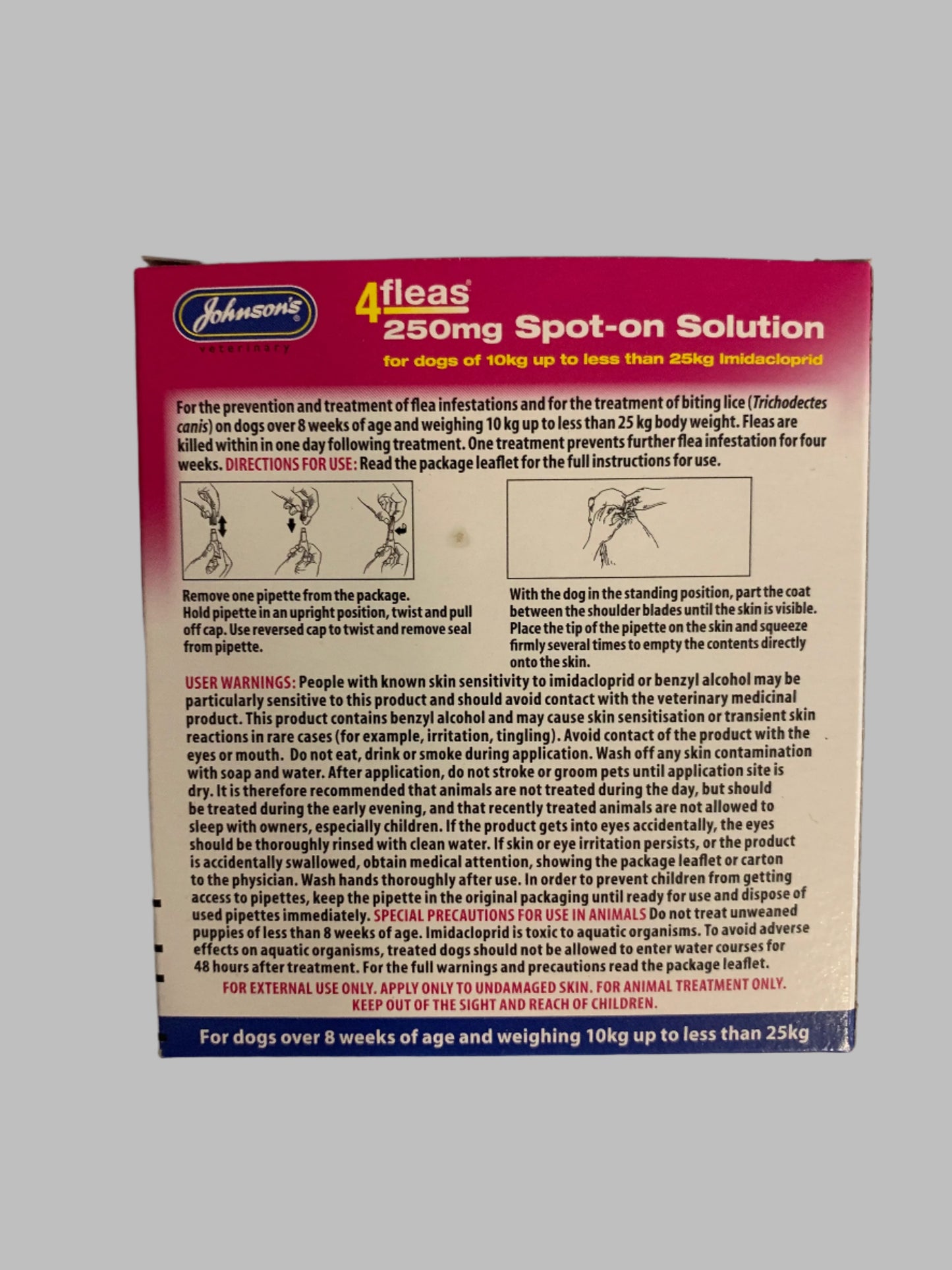 4fleas Spot On Dog