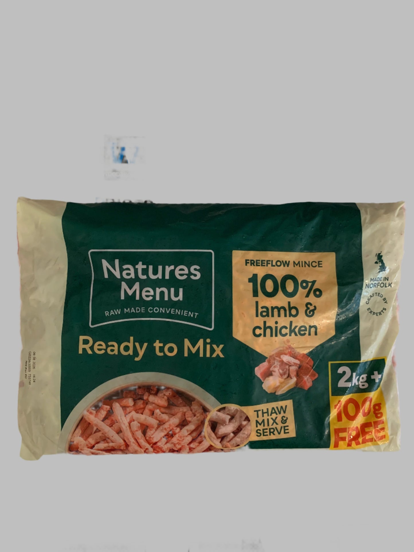 Natures Menu Free Flow Mince 2kg