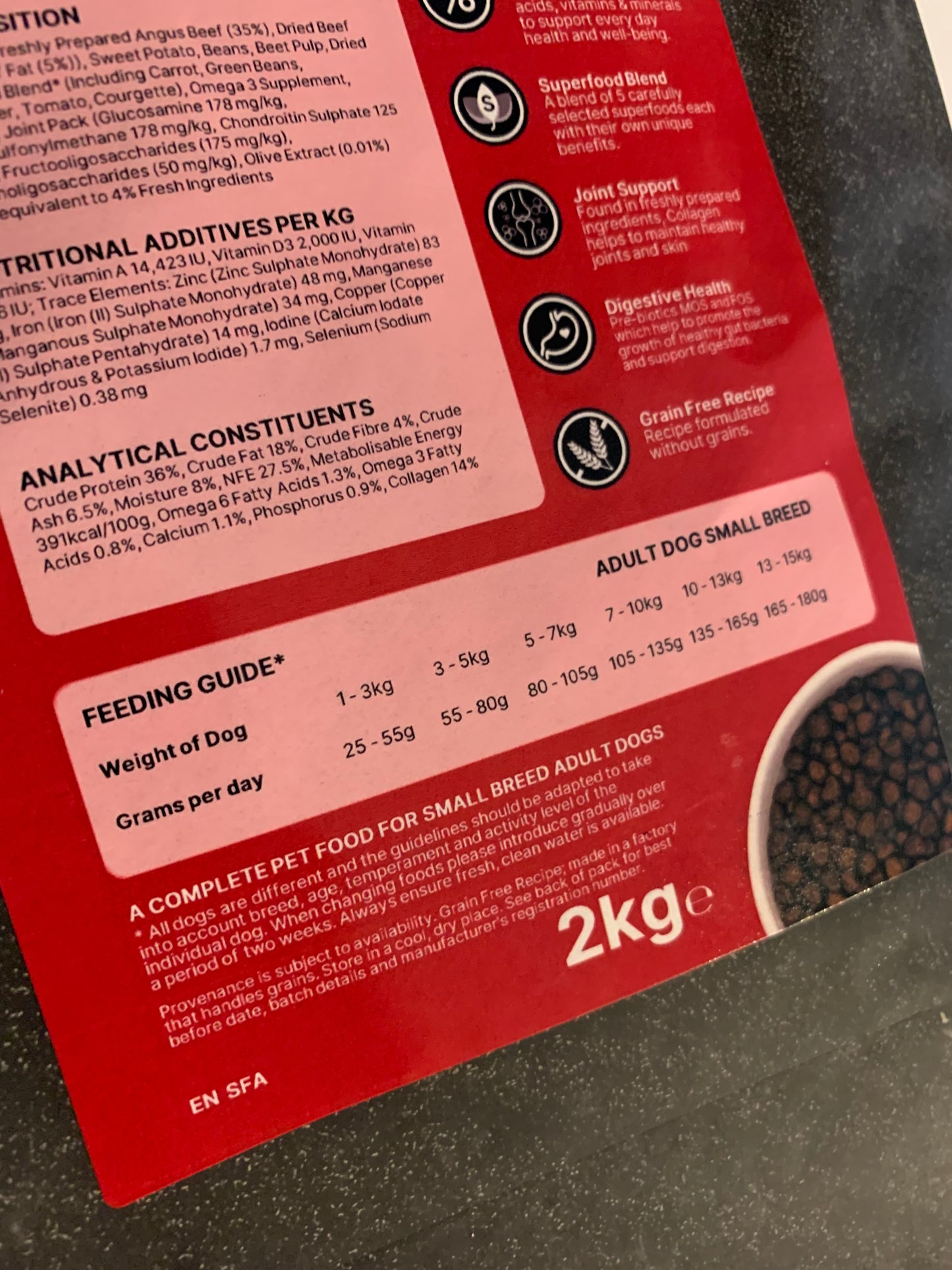 Woodpeckers Superfood For Dogs 2kg