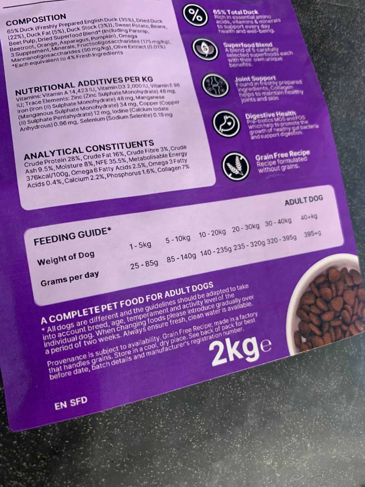 Woodpeckers Superfood For Dogs 2kg