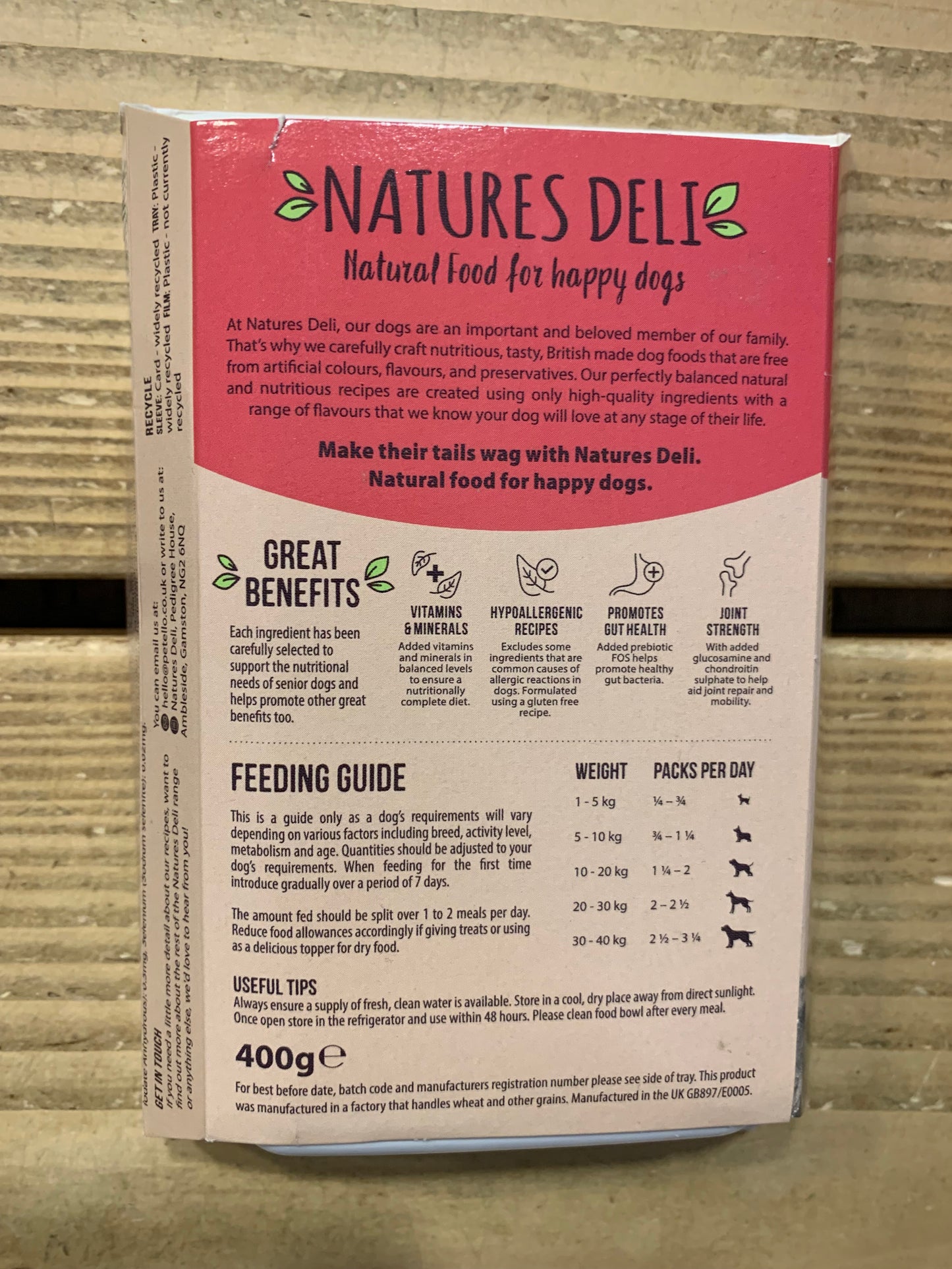 Natures Deli Wet Dog Food