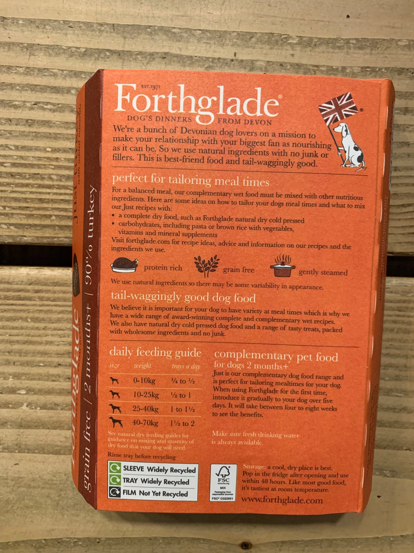 Forthglade Just Wet Dog Food