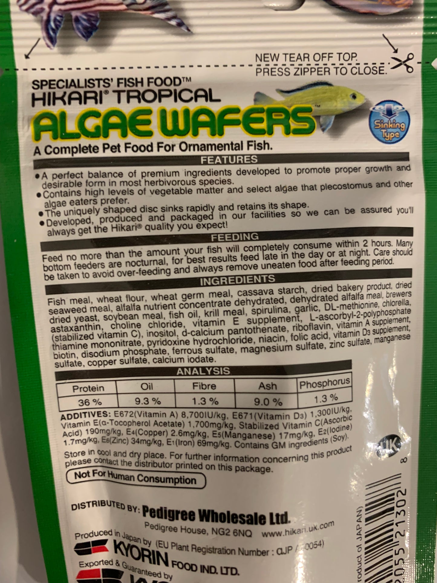 algae wafers, fish food, fish food near me, back side, pets at home