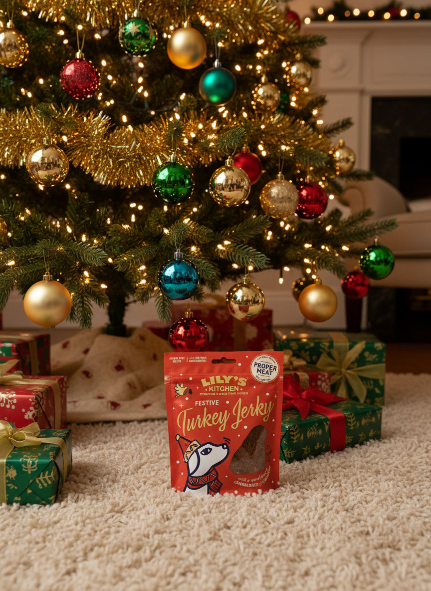 Lilys Kitchen Festive Turkey Jerky 70g