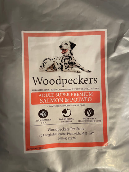 Woodpeckers Hypoallergenic Dog Food 12kg