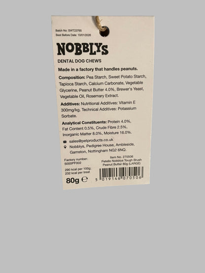 Petello Nobblys Dental Dog Chew