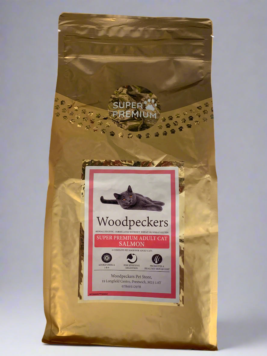 hypoallergenic cat food, dry cat food, front side