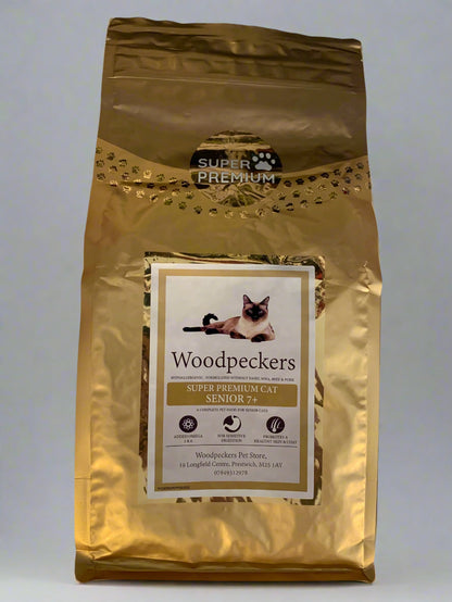 hypoallergenic cat food, dry cat food, front side