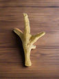 puffed chicken feet, natural dog treat, front side