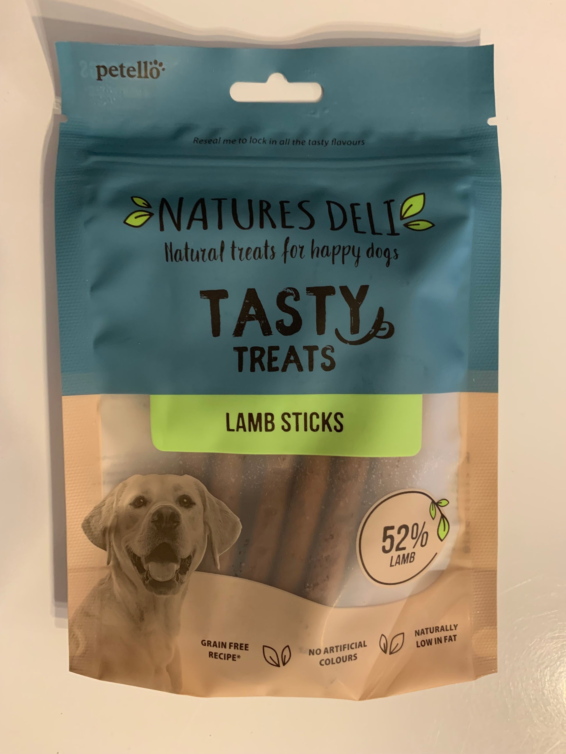 Natures Deli Dog Treats, dog treat, dog treats, natural dog treats, front side