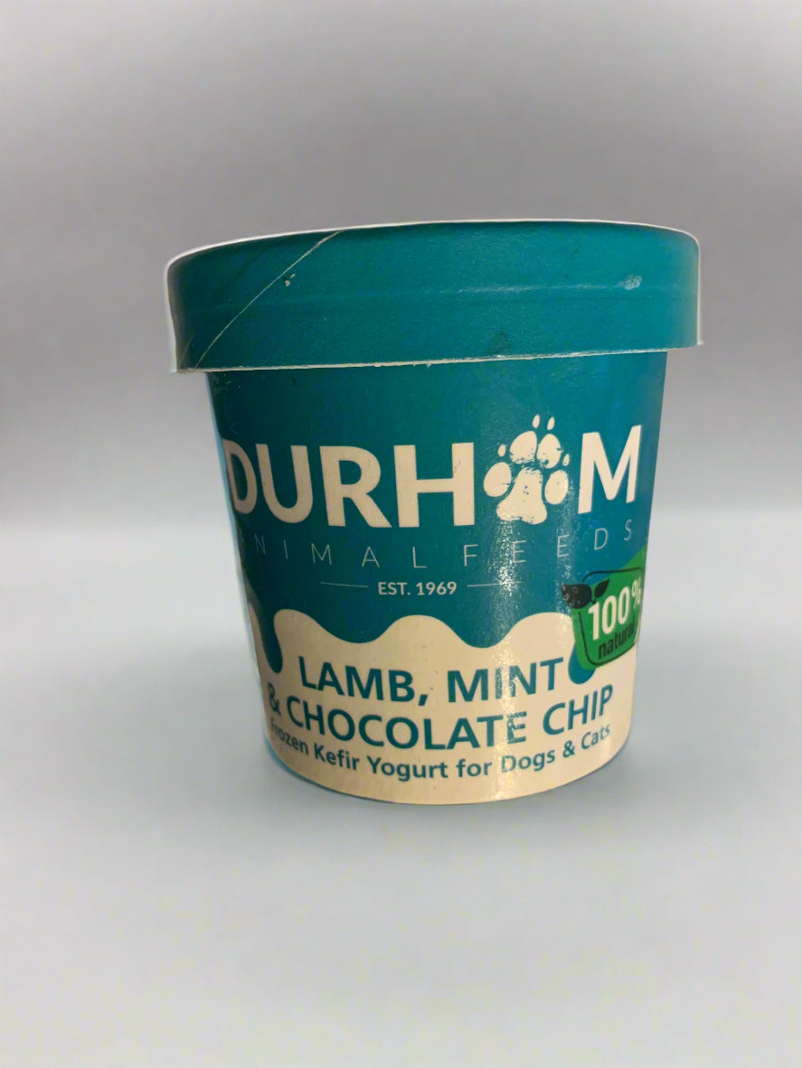 Durham Animal Feed Organic Kefir Yogurt 85ml, dog treat, dog treats, front side